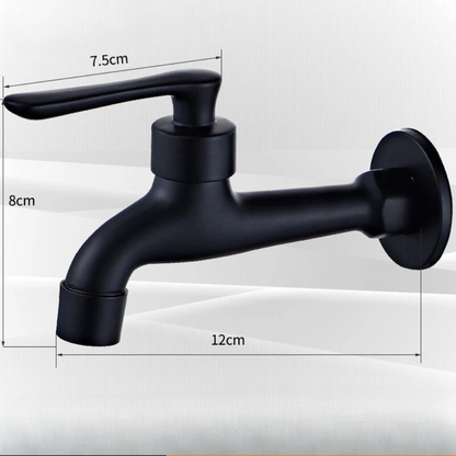 Robinet Extérieur Noir Simple
