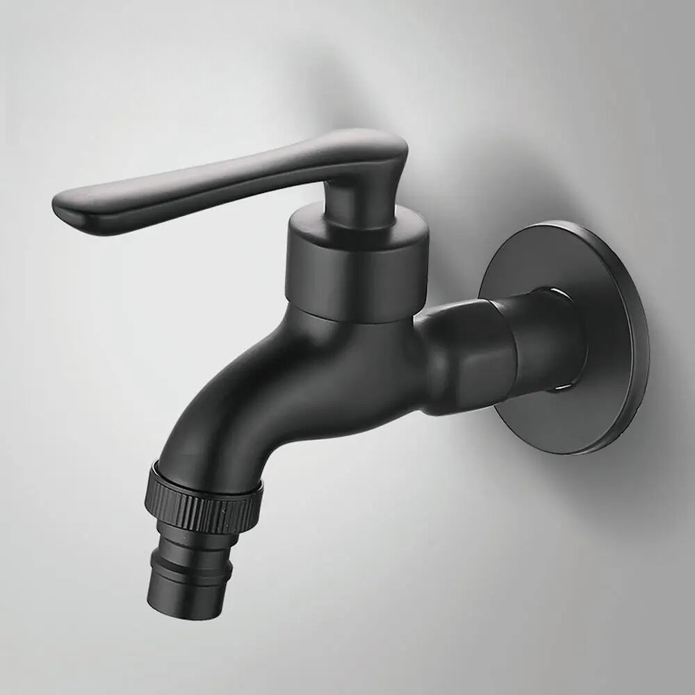 Robinet Extérieur Noir Simple