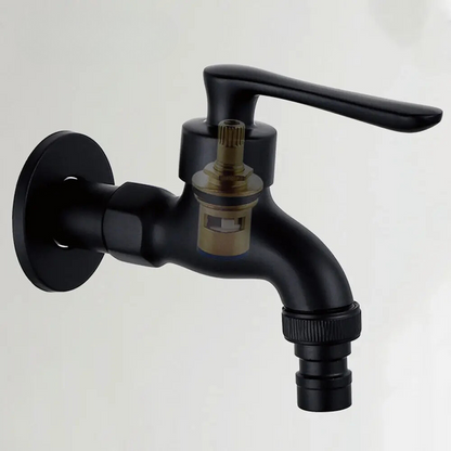 Robinet Extérieur Noir Simple