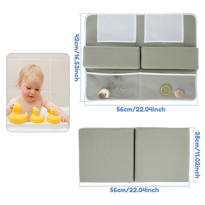 Tapis de Bain bébé avec Coussin Confortable