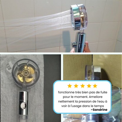 Pommeau de Douche à Pression Économique