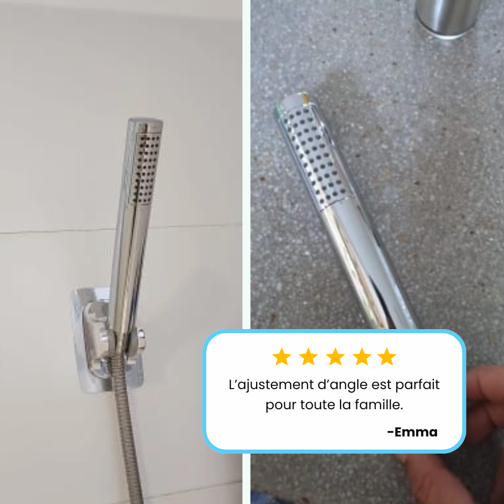 Pommeau de Douche Rond Chromé