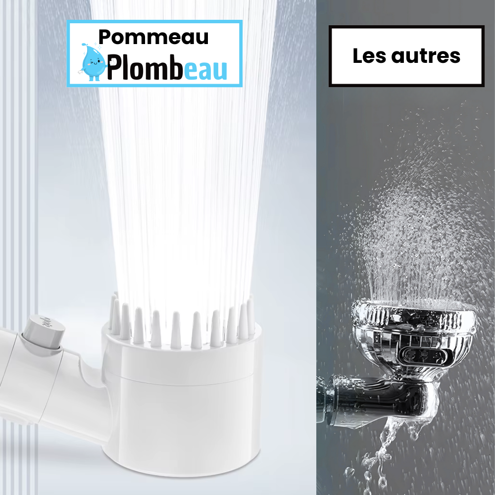 Pommeau de Douche Blanc