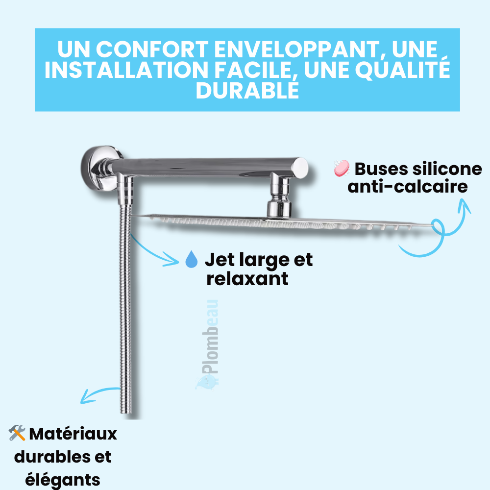 Pommeau de Douche Mural