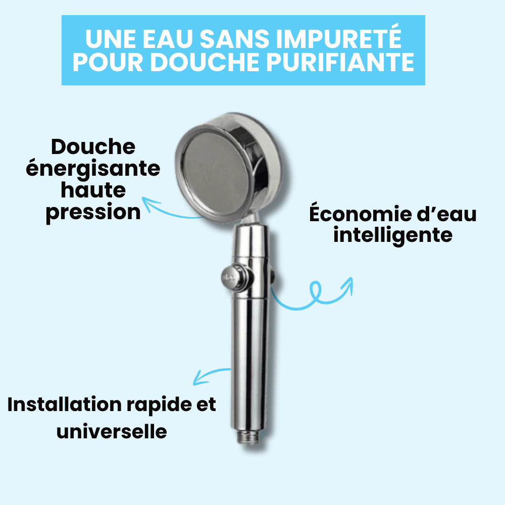 Pommeau de Douche à Pression Économique