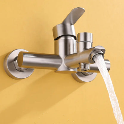 Robinet Mitigeur Baignoire Mural en Acier Inoxidable
