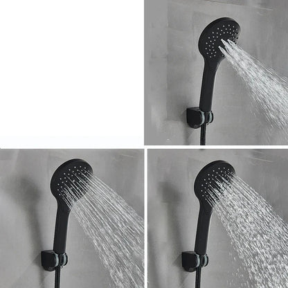 Robinet Baignoire Noir 3 Modes de Jets