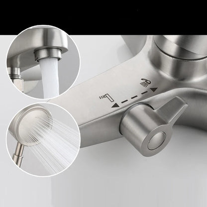 Robinet Baignoire Murale en Acier Inoxidable
