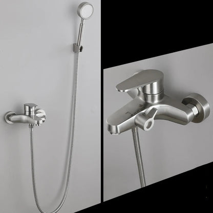 Robinet Baignoire Murale en Acier Inoxidable
