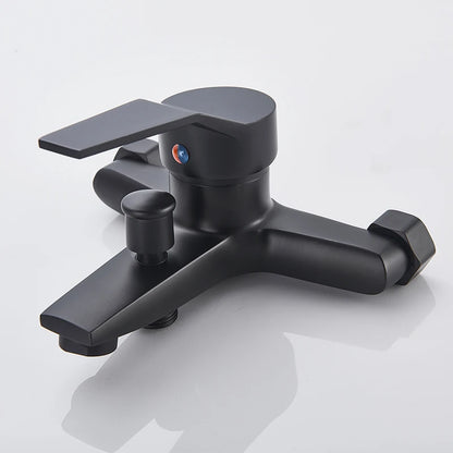 Robinet Baignoire Noir 3 Modes de Jets