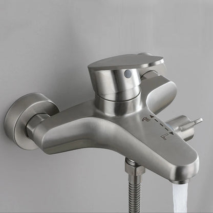 Robinet Baignoire Murale en Acier Inoxidable