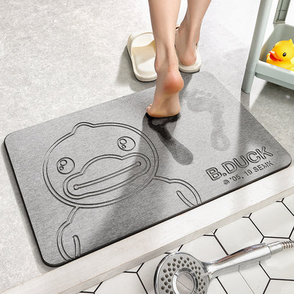 Tapis de Bain Auto-Séchant Deluxe