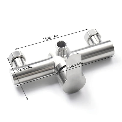 Robinet Mitigeur pour Douche en Acier Inoxidable