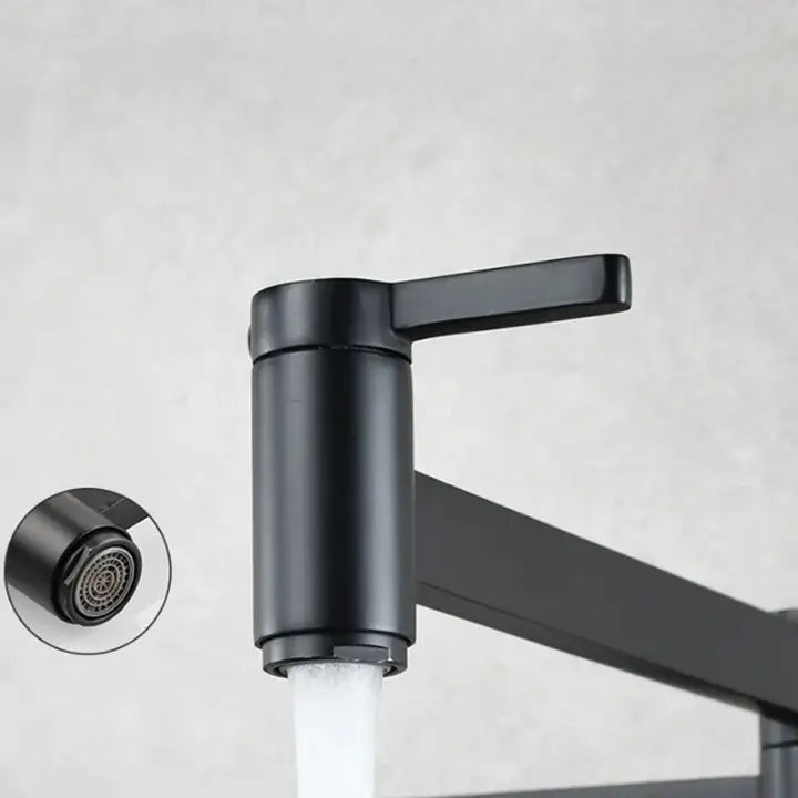 Robinet Eau Froide Cuisine Mural Retractable