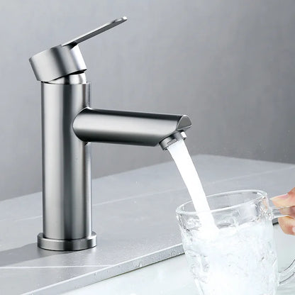 Mitigeur Salle de Bain Lavabo en Acier Inoxidable