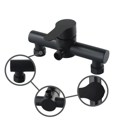 Mitigeur Douche Noir Classique