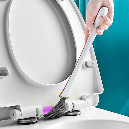 Brosse de WC élégante en Silicone