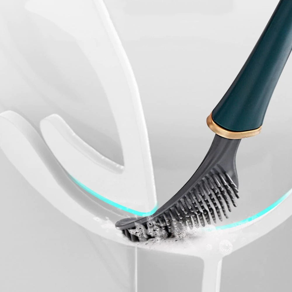 Brosse de WC élégante en Silicone