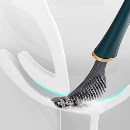 Brosse de WC élégante en Silicone