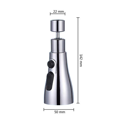 Extension Robinet Cuisine Rotative en Laiton