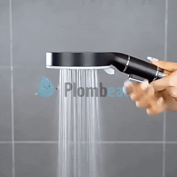 Pommeau de Douche Anti Calcaire Chrome