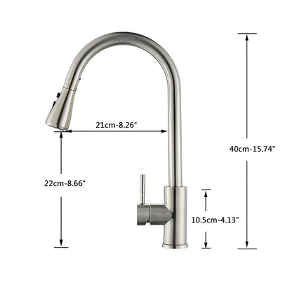Mitigeur de Cuisine Avec Douchette Extractible