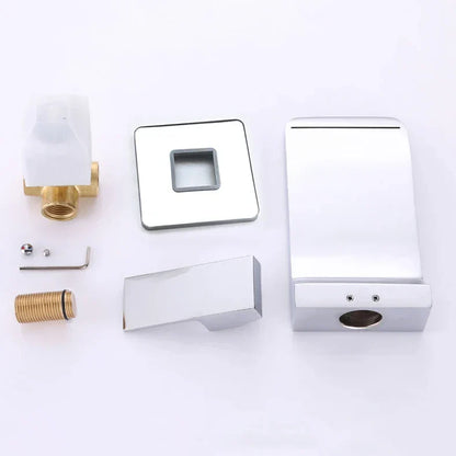 Mitigeur Lavabo Encastrable Effet Cascade Chrome