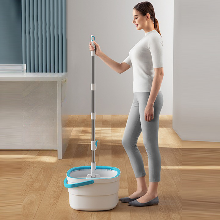 Serpillère en Microfibre Rotative Autonettoyante 2.0