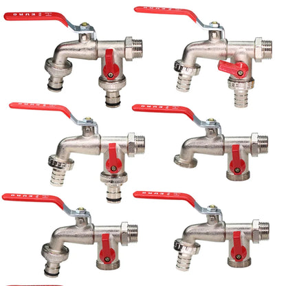 Robinet Extérieur Antigel Jardin Rouge