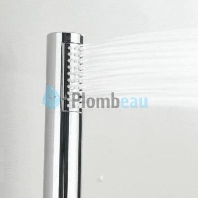 Pommeau de Douche Rond Chromé
