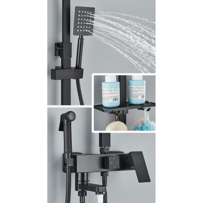 Pommeau de Douche 4-en-1 Moderne
