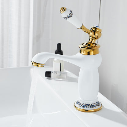 Robinet Salle de Bain Rétro en Laiton